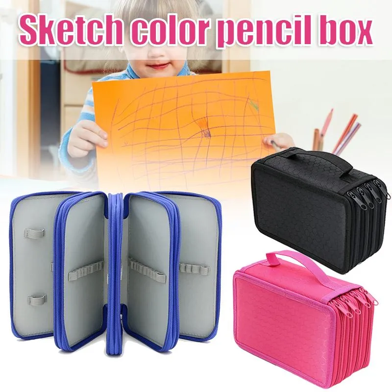 Bags Slots Cheap Pencil Cases Bulk With 4 Layers, Zipper Closure, And Large  72 Capacity For Colored Pens, Makeup Brushes, Stationery, MUMR999 From  Householdd, $17.87